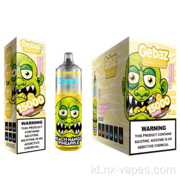 Gebaz tornado 15000 puffs harga grosir